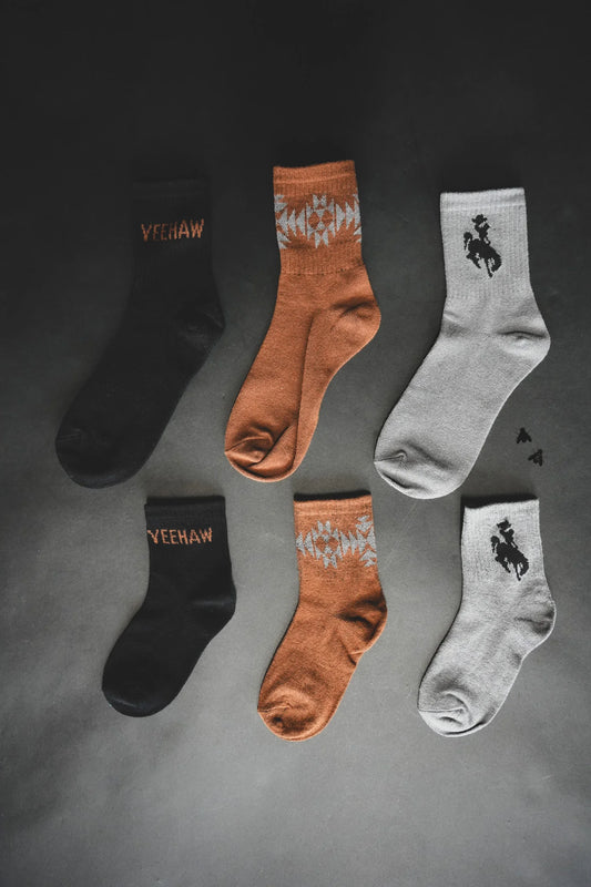 YeeHaw Adult Socks