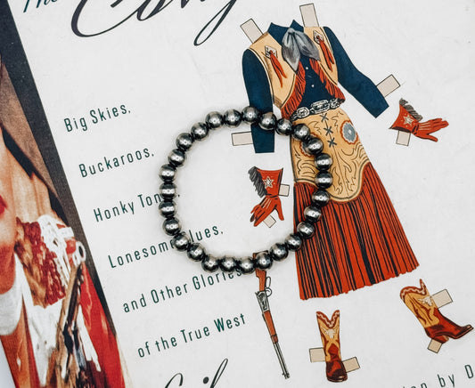 The 7MM Stretch Pearl Bracelet