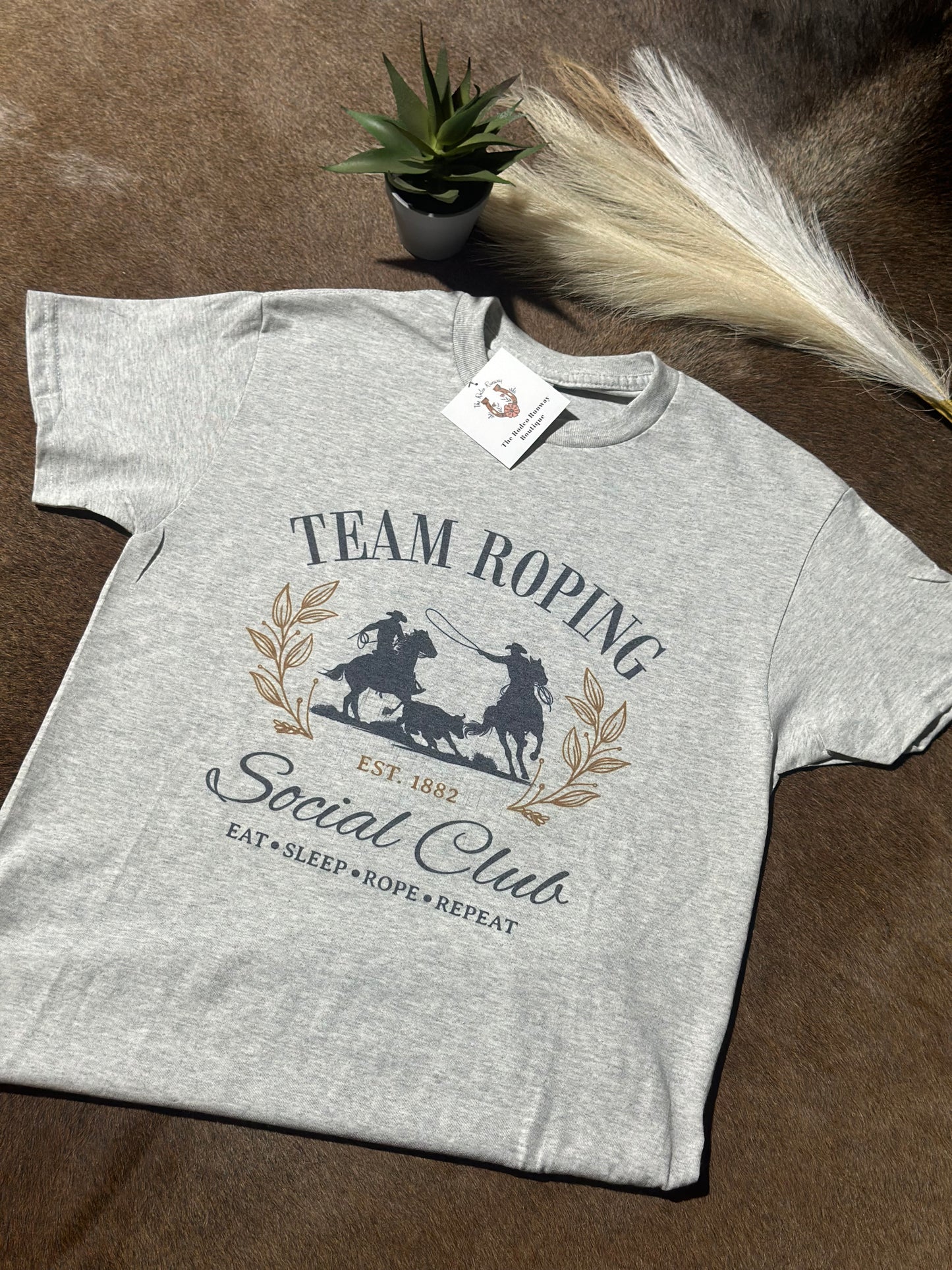 Team Roping Social Club Tee