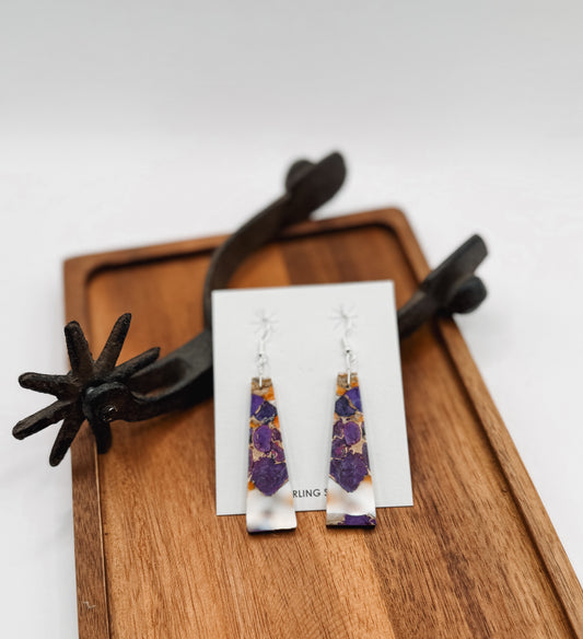 The Nova Slab Earrings