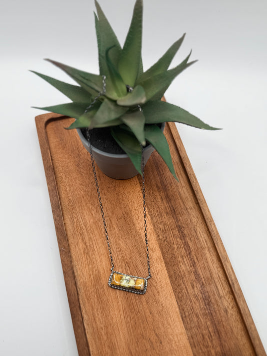The Haven Mini Bar Necklace