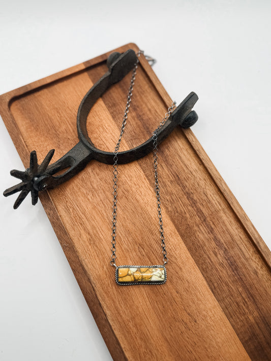 The Freya Bar Necklace