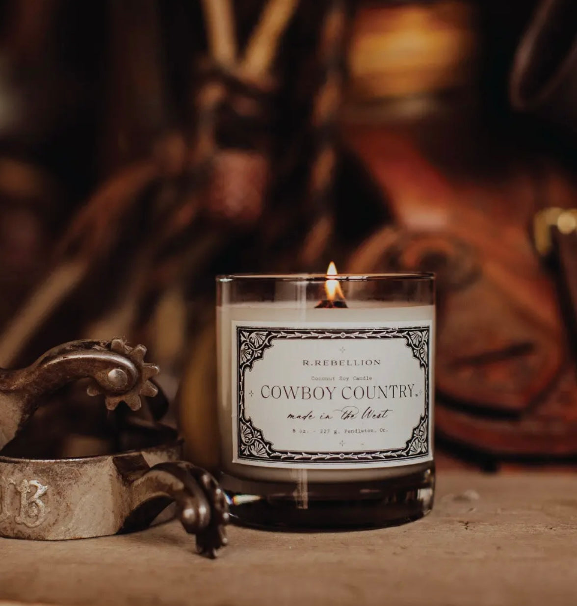 Cowboy Country Candle