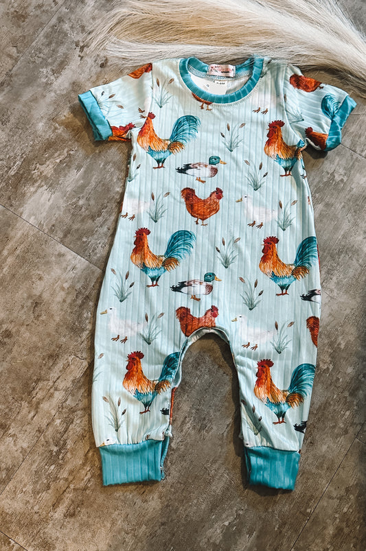 The Rooster Romper